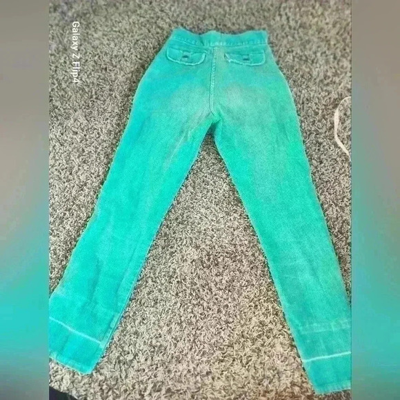 VINTAGE  70S HIGH WAISTED CORDORY PANT - Picture 5 of 6